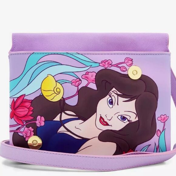 Loungefly Disney The Little Mermaid /Ursula and Vanessa Crossbody Bag NWT - Picture 15 of 16